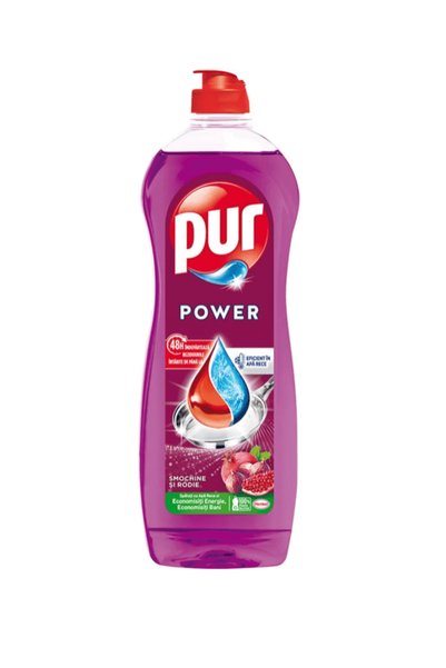 Pür Pur Power Fig & Pomegranate Detergent lichid de vase, 750 ml