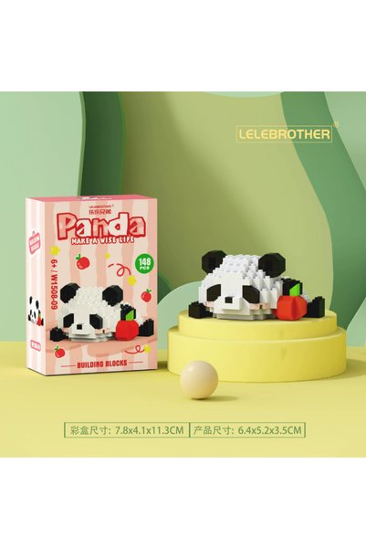 Choice NO BOX JM--1508-9 HUIOIBAO Mini Cute Panda Micro Building Blocks DIY C...