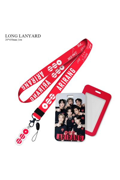 Choice Red K-pop Boy Group Leader Style Phone Strap Acrylic Pendant Keychain ...