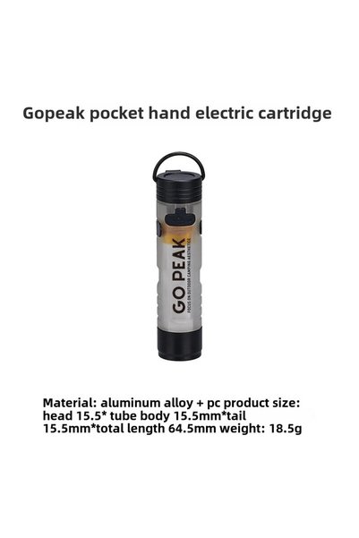 Choice مصباح يدوي صغير قابل لإعادة الشحن من Gopeak الصينية، بقوة 8 واط و300 ل...