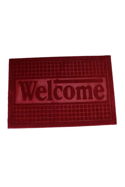 Generic Brand Royalford Welcome Printed Square Door Mat - 60 x 40 cm - Durabl...
