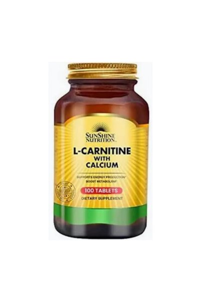 Sunshine Nutrition L-Carnitine With Calcium Tablets 100S