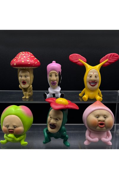 Choice WHITE Anime Figures Cartoon QUALIA Kobito Farm Elf Doll Toy Action Fig...
