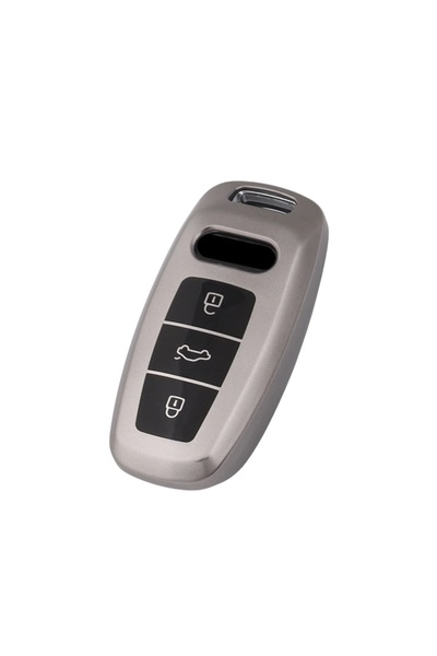 caraudiomarket Καφέ Θήκη Έξυπνου Κλειδιού για Audi A3 A4 B9 A6 A7 4K A8 C8 E-...
