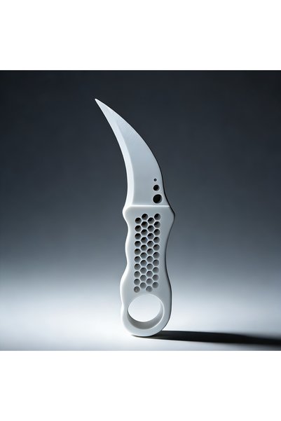 Choice WHITE 3D Printed Unboxing Tool, Anti-Slip Eco-Friendly Handle, Safe Po...