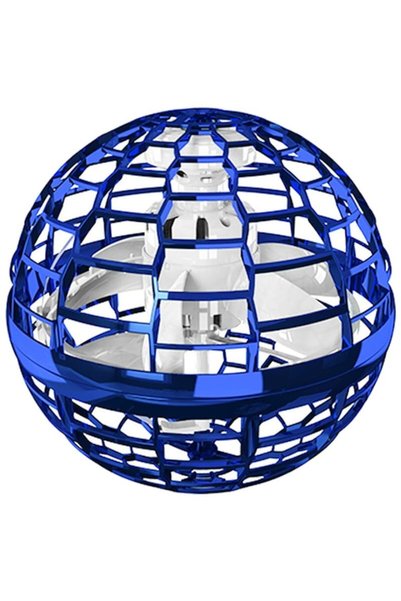 DealsReall LED летяща топка, тип дрон, Flynova Pro, USB зареждане, Син, Picod...