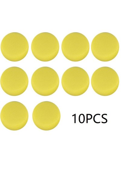 Choice 10pcs Multi-Pack Sponge Painting Brushes, Round Watercolor Sponges for...