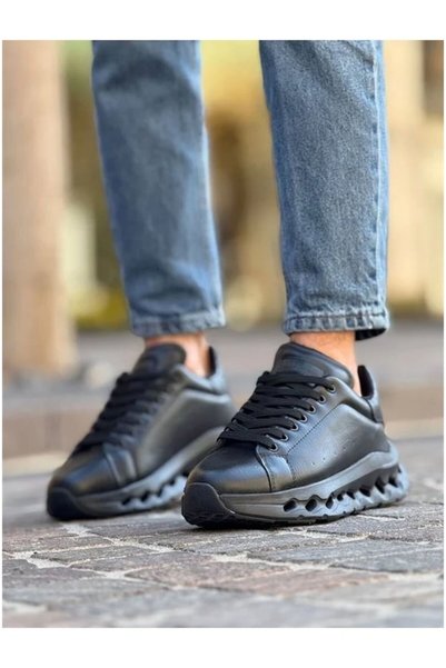 Şeker Portakalım Men's Walking City Flexible Lace-Up Comfortable Sports Shoes