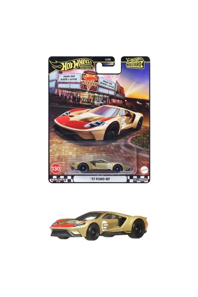 HOT WHEELS بوليفارد بريميوم فرودز 17 فورد جي تي جيه تي 68 - جيه بي إل 15