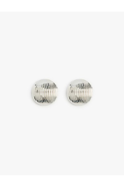 Koton Round Textured Earrings