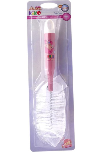 Generic Bottle and Nipple Cleaning Brush, Pink