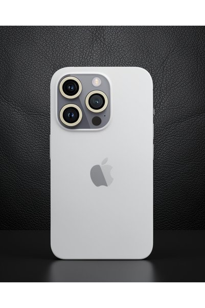 Generic Brand Apple iPhone 12 Pro Max Neon Phosphorescent Camera Lens - White