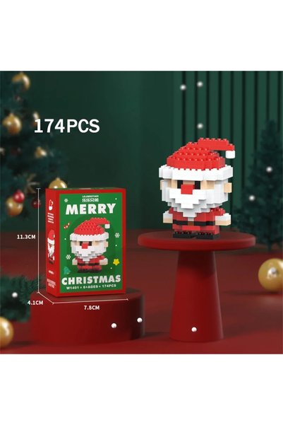 Choice with-box Santa Claus Blocks Christmas Gifts Micro Mini Building Blocks...
