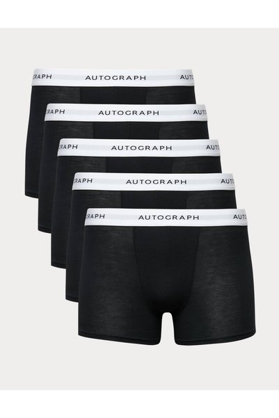 Marks & Spencer 5'li Supima Pamuklu Yumuşak Boxer Seti