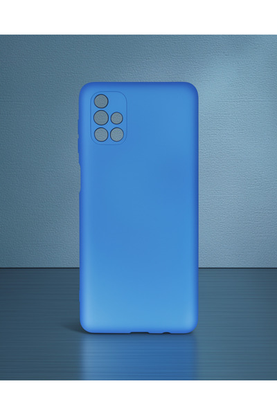 Generic Brand Samsung Galaxy M51 Case First Silicone - Blue