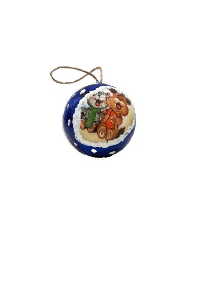 Marc Ornament albastru