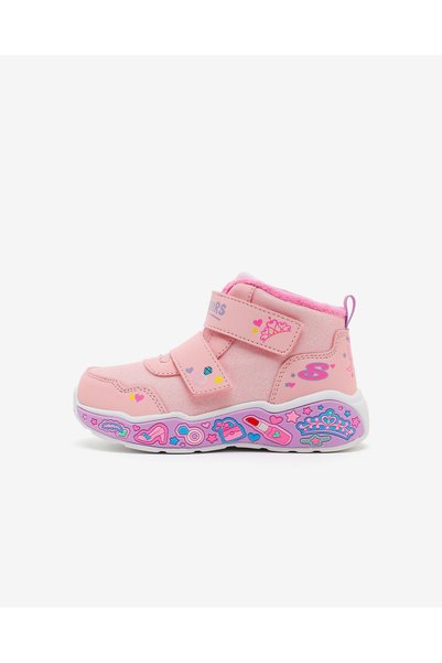 SKECHERS PLAY SCENE Küçük Kız Çocuk Pembe Bot 303163N LPMT