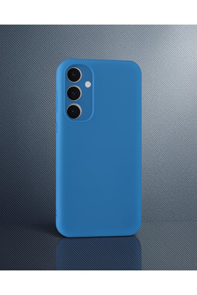 teknodayım Samsung Galaxy A15 4g Case First Silicone - Blue