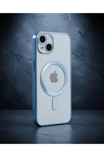 Generic Brand Apple iPhone 14 Plus Case Magneticsafe Laser Silicone - Sierra ...