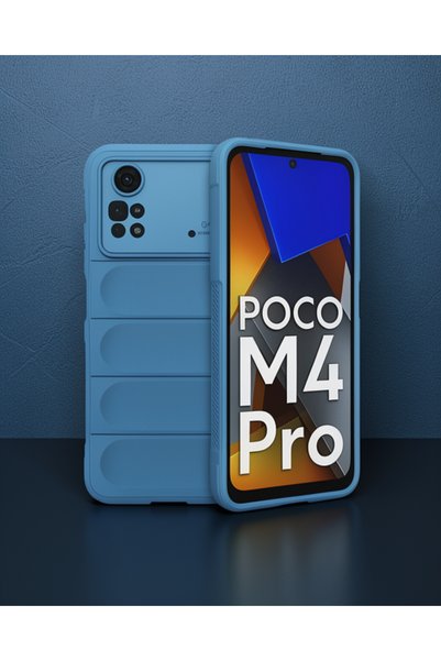 Generic Brand Xiaomi Poco M4 Pro 4g Case Optimum Silicone - Sky Blue