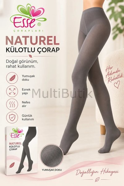 Esse Natural Pantyhose – Kül-2