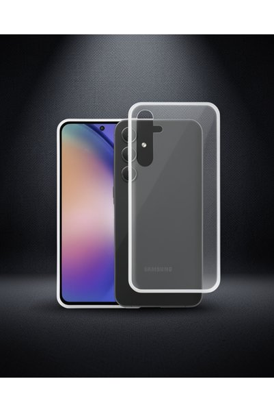 teknodayım Samsung Galaxy A55 5g Case Luxury Transparent Silicone