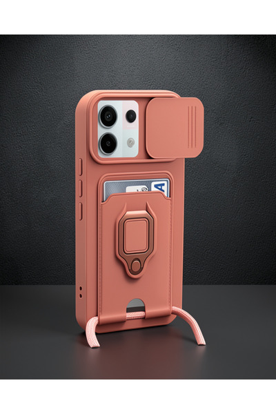 Generic Brand Xiaomi Redmi Note 13 Pro 5g Case Zuma Silicone with Ring and Bu...