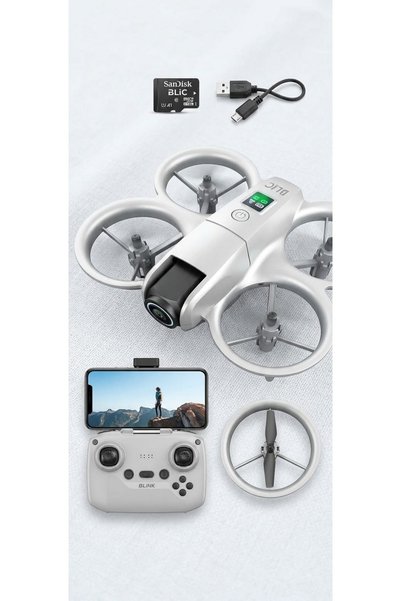 Blic Aura Akse FPV Akıllı Drone - HD Fotoğraf & Video Kaydı, Akrobatik Hareke...