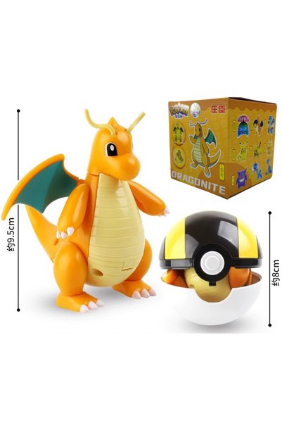 Choice Dragonite Pokemon Figures Pikachu Pocket Monster Charizard Poke Ball G...