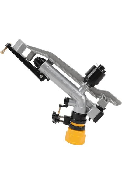Fdit 360 Degree Adjustable Aluminum Alloy Lawn Sprinkler with Nozzle Set for ...