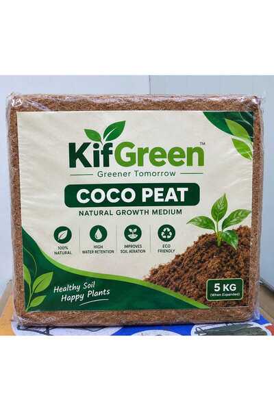 KIFGREEN COCO PEAT 5KG BLOCK