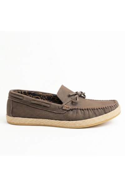 Obucca Brown Nubuck Leather Casual Shoes