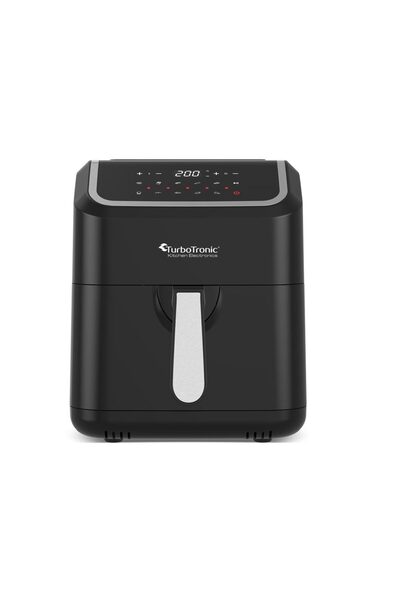 TurboTronic Φριτέζα Αέρος Χωρίς Λάδι 1600W, Χωρητικότητα 5L, με Ψηφιακή Οθόνη...