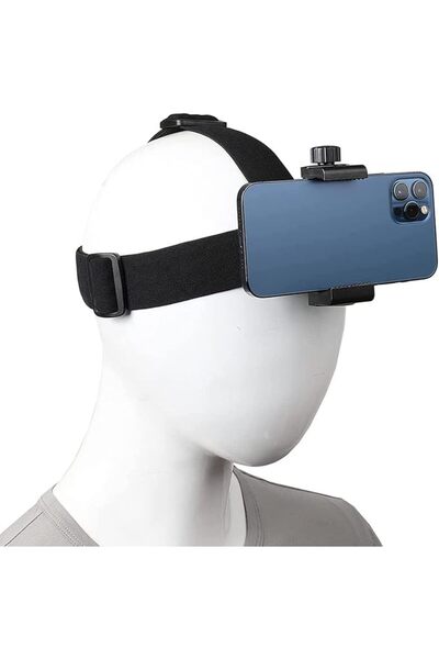 KASTWAVE Head-Mounted Mobile Phone Mount, First-Person View Live Shooting Bra...