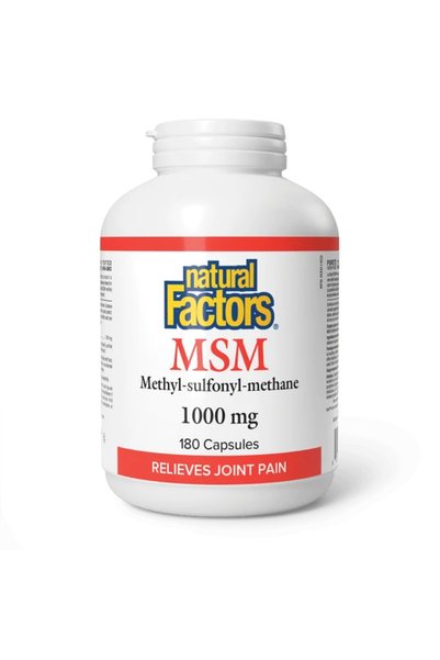 Natural Factors MSM 1000 mg, 90 capsule