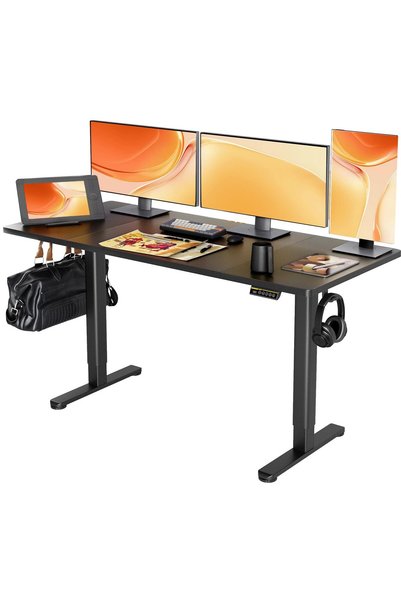 Claiks Electric Standing Desk, Adjustable Height Stand up Desk, 40x24 Inches ...
