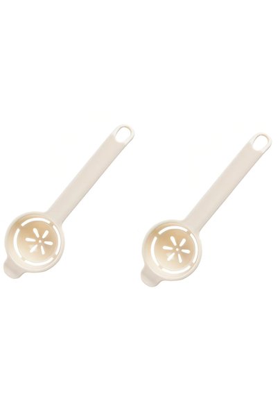 Generic Brand Set 2 separatoare pentru galbenusuri cu maner lung, 20 x 6 cm, ...