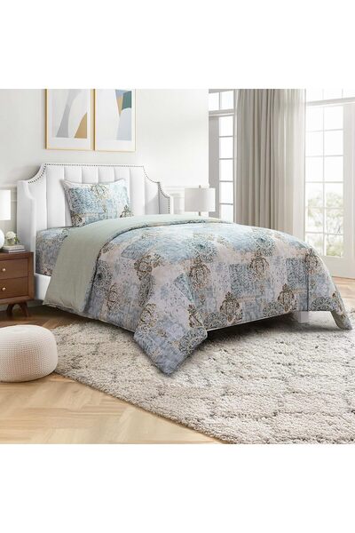 Generic Microfiber Comforter Set, Single Size 3-Piece, 160X220 Cm Comforter W...