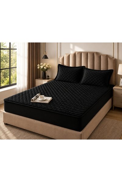 JOJO HOME Cuvertură de pat Topper, Jojo Home, Model Abstract, Catifea Indulge...