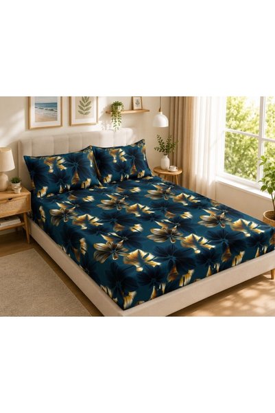 JOJO HOME Husa de Pat si 2 Fete de Perna, Jojo Home, Finet, 3 Piese, 2 Persoa...