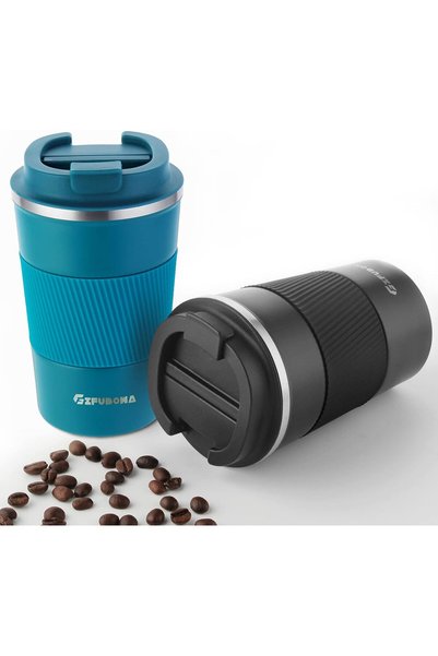 Generic 12oz Coffee mugs Insulated Stainless Steel Coffee Cup Double Wall Vac...