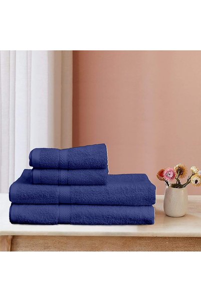 Generic DEYARCO Princess - 4 Pcs Towel Set, Includes: Hand (40x70cm) and Bath...