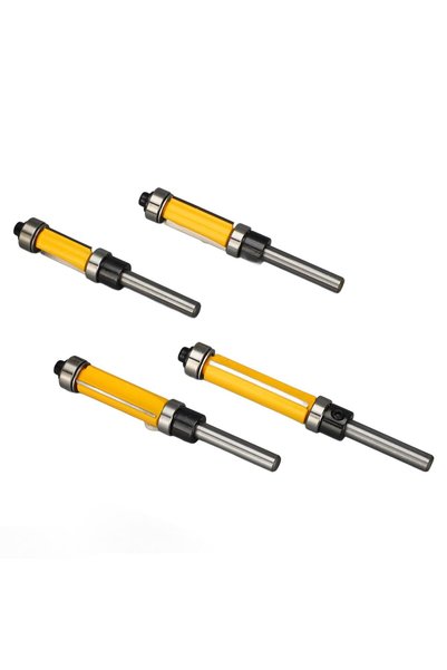 GENERAL Flush Trim Router Bit Set, 1/4in Shank, 1/2in Cut