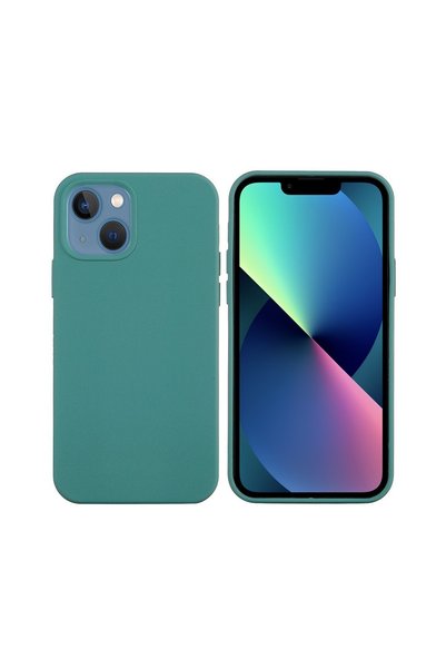 OEM Husă Samsung A03s Liquid Silicone, Protecție Antișoc, Verde