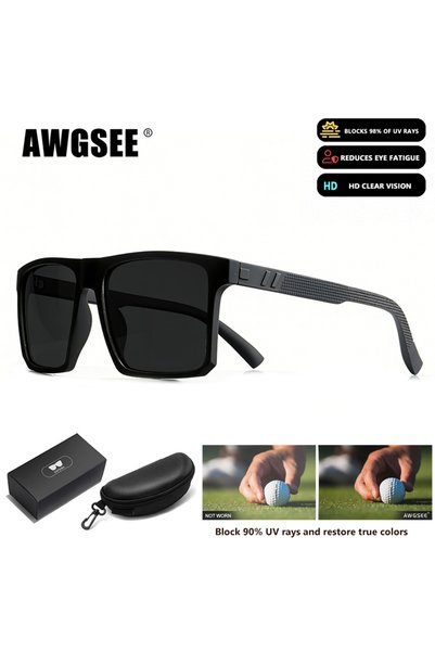 Choice C1 Black Polarized Sunglasses Photochromic Driving Glasses Men Women S...