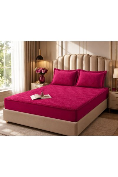 JOJO HOME Κάλυμμα κρεβατιού τύπου topper, Jojo Home, Αφηρημένο Μοτίβο, Βελούδ...