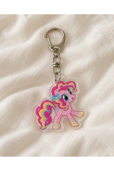 Toum My Little Pony Themed Charm Keychain