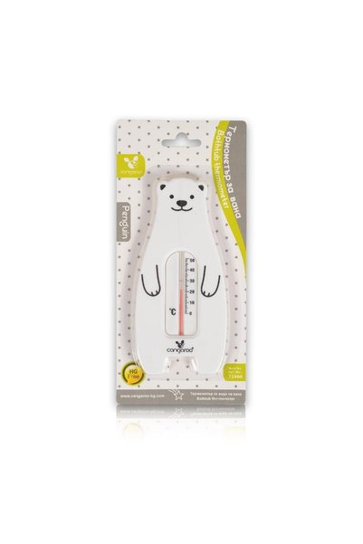 Cangaroo Αναλογικό Θερμόμετρο Μπάνιου 0 ° C έως 50 ° C Λευκό 110553_380014626...