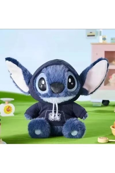 NB market Stitch Plush Toy in Hoodie Outfit Plush Toy Special Series 35cm wit...