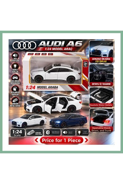 BŞK VİRGO Kzl-M347-1 Kut 1 24 Audi A6 - 24 (the Price Is for 1 Piece) Bsk2026